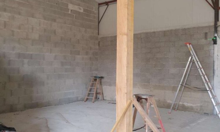 Création d'une salle de fermentation - Saint-Quentin-Fallavier - BOIS PLATRE AMENAGEMENT