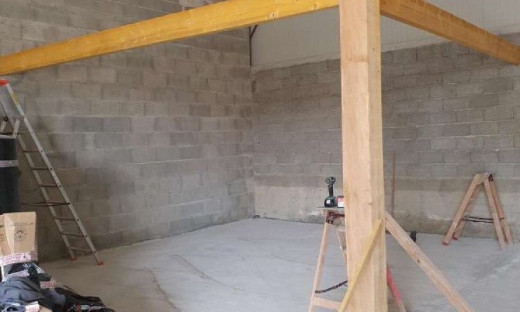 Création d'une salle de fermentation - Saint-Quentin-Fallavier - BOIS PLATRE AMENAGEMENT